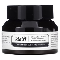 Скраб для лица с черным сахаром Dear, Klairs Gentle Black Sugar Facial Polish, 110г