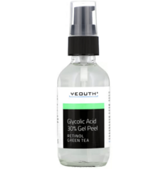 Гель-пилинг с 30% гликолевой кислотой, ретинолом и зелёным чаем Yeouth Glycolic Acid 30% Gel Peel, 60 мл