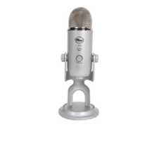 Микрофон BLUE Yeti USB Microphone, серебристый Logitech 988-000238