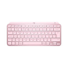 Клавиатура Logitech MX Keys Mini, беспроводная, International English раскладка, розовый