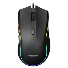 Проводная игровая мышь Philips G403, черный