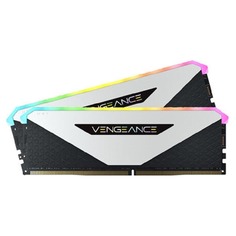 Оперативная память Corsair Vengeance RGB RT 16 Гб (2х8), DDR4-3200 МГц, CMN16GX4M2Z3200C16W, белый