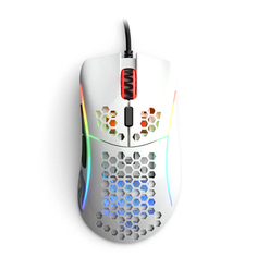 Проводная игровая мышь Glorious Model D- Minus, глянцевый белый