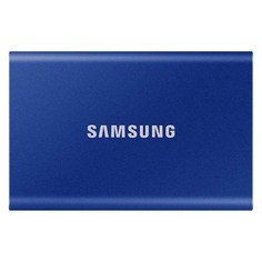 Внешний диск SSD Samsung T7, 500ГБ, синий