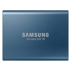 Внешний диск SSD Samsung T5, 500ГБ, синий