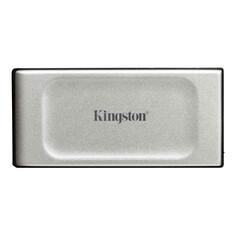 Внешний диск SSD Kingston XS2000, 500 ГБ, cеребристый