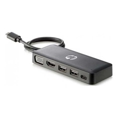 Док-станция HP USB-C Travel HUB, черный