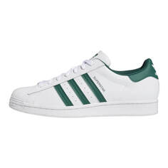 Кеды Adidas Superstar, белый/зеленый
