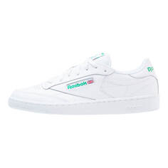 Кеды Reebok Classic Club C 85 Unisex, белый/зеленый