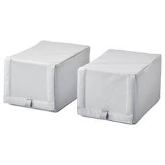 Коробка для обуви Ikea Hemmafixare, светло-серый