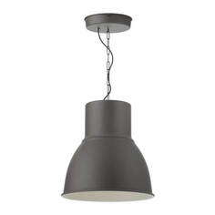 Подвесной светильник Ikea Hektar 47 см, темно-серый