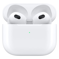 Беспроводные наушники Apple AirPods (3‑го поколения), беспроводная зарядка, белый