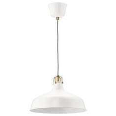 Подвесной светильник Ranarp 38 см, белый IKEA
