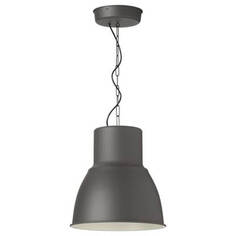 Подвесной светильник Ikea Hektar 38 см, темно-серый