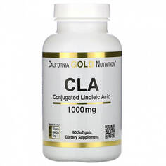 Конъюгированная линолевая кислота California Gold Nutrition 1000 мг, 90 капсул