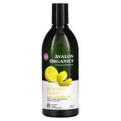 Гель для ванны и душа Avalon Organics освежающий лимон, 355 мл