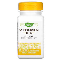 Витамин В-6 Nature&apos;s Way, 100 капсул