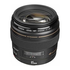 Объектив Canon EF 85mm f/1.8 USM, черный