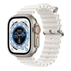Умные часы Apple Watch Ultra 49mm GPS+Cellular , серебристый/белый