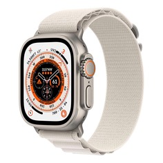 Умные часы Apple Watch Ultra 49mm GPS+Cellular S, серебристый/белый