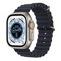 Умные часы Apple Watch Ultra 49mm GPS+Cellular, серебристый/черный