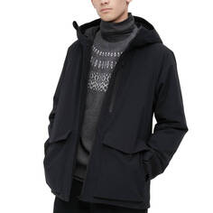 Пуховик Uniqlo Hybrid Down 3D Cut, черный