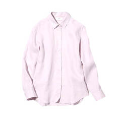 Рубашка Uniqlo 100% Linen, светло-серый