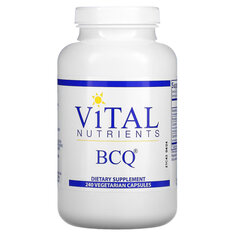 Vital Nutrients BCQ, 240 вегетарианских капсул