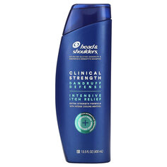 Head &amp; Shoulders, Clinical Strength, шампунь от перхоти, интенсивное снятие зуда, 400 мл (13,5 жидк. Унции)