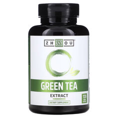 Zhou Nutrition, Экстракт зеленого чая, 120 растительных капсул