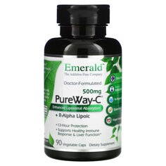 Emerald Laboratories, PureWay-C + R-альфа липоевая кислота, 250 мг, 90 вегетарианских капсул