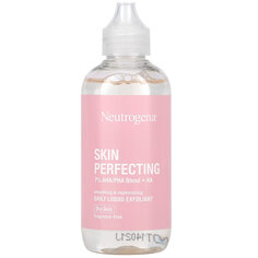 Neutrogena, Skin Perfecting, жидкий эксфолиант для ежедневного применения, для сухой кожи, 118 мл (4 жидк. Унции)