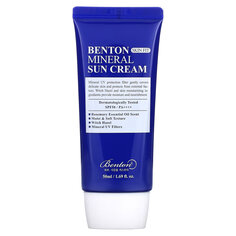 Benton, Минеральный солнцезащитный крем Skin Fit, SPF 50 / PA ++++, 50 мл (1,69 жидк. Унции)
