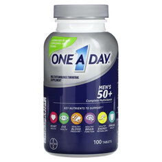 One-A-Day, Men&apos;s 50+, Healthy Advantage, мультивитаминная/мультиминеральная добавка, 100 таблеток