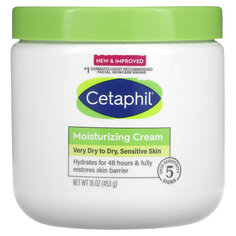 Увлажняющий крем Cetaphil для очень сухой и чувствительной кожи, 453 г