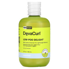 DevaCurl, Low-Poo Delight, очищающее средство с мягкой пеной для легкого увлажнения, 355 мл (12 жидк. Унций)