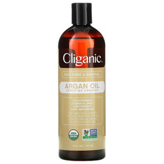 Органическое аргановое масло Cliganic, 473 мл