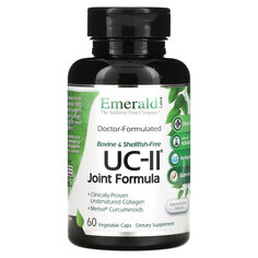 Emerald Laboratories, UC-II Формула для здоровья суставов, 60 растительных капсул