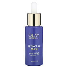 Olay, Regenerist, ретинол 24, ночная сыворотка, без отдушек, 40 мл (1,3 жидк. Унции)