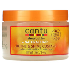 Cantu, Масло ши для натуральных волос, заварной крем для придания блеска и придания блеска, 12 унций (340 г)