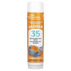 Badger Company, детское солнцезащитное средство для лица SPF 35