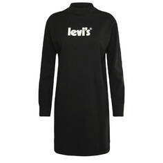 Платье-футболка Levi&apos;s Graphic Tee Dress, черный/белый Levis