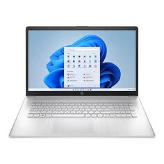 Ноутбук HP 17-cn1063cl 17.3&quot; FullHD 12ГБ/512ГБ i5-1155G7, серебряный, английская клавиатура