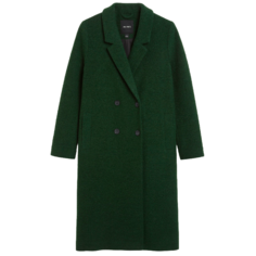 Пальто H&amp;M x Monki Classic Double Breasted, зеленый H&M