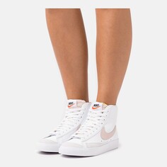 Кроссовки Nike Sportswear Blazer Mid 77, white/pink oxford/black/summit white