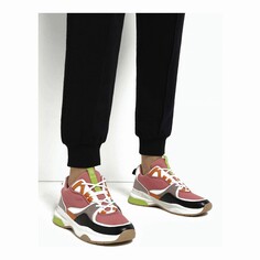 Кроссовки River Island Chunky Panelled , pink/bright