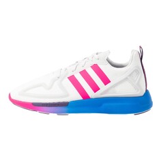 Кроссовки Adidas Originals Zx 2K Flux, crystal white/shock pink/blue