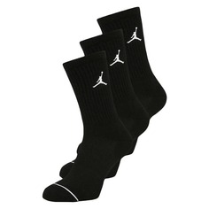 Комплект спортивных носков Nike Air Jordan Jumpman Crew, 3 пары, черный