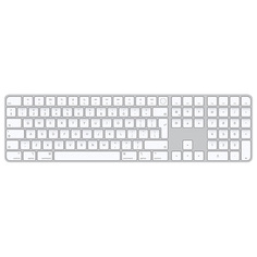 Клавиатура беспроводная Apple Magic Keyboard с Touch ID и цифровой панелью, International English, белые клавиши