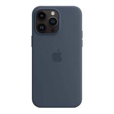 Чехол силиконовый Apple iPhone 14 Pro Max с MagSafe, storm blue